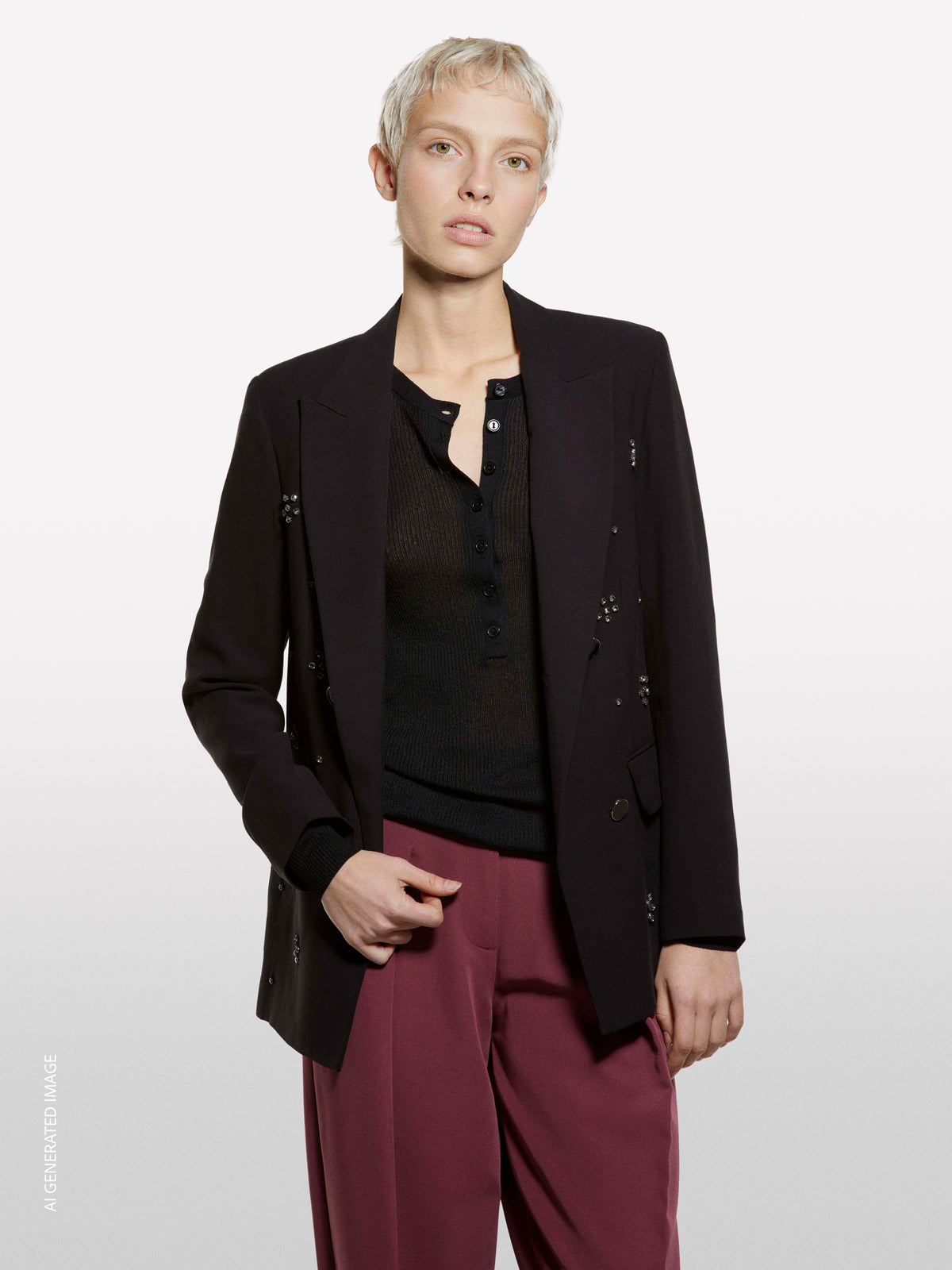 Blazer com aplicação bijoux - ucb_image_FY