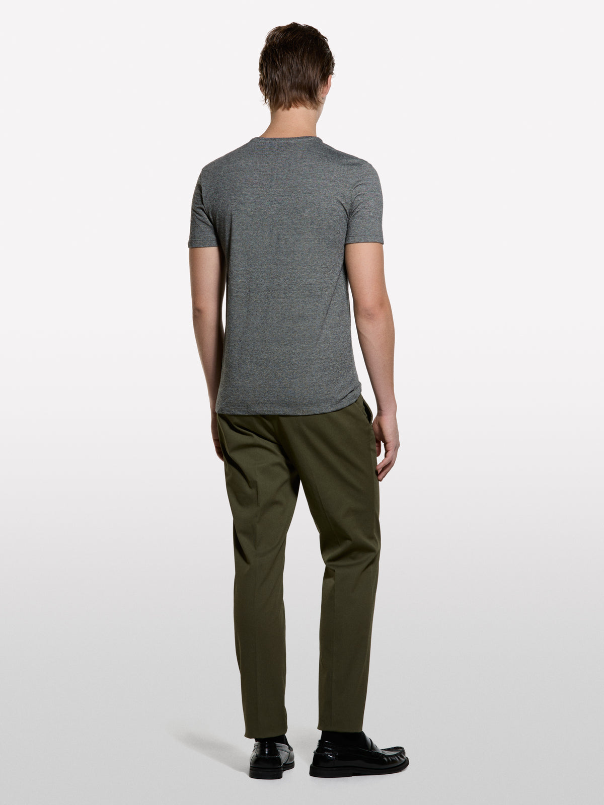T-shirt fio tinto cinza-escuro - ucb_image_B