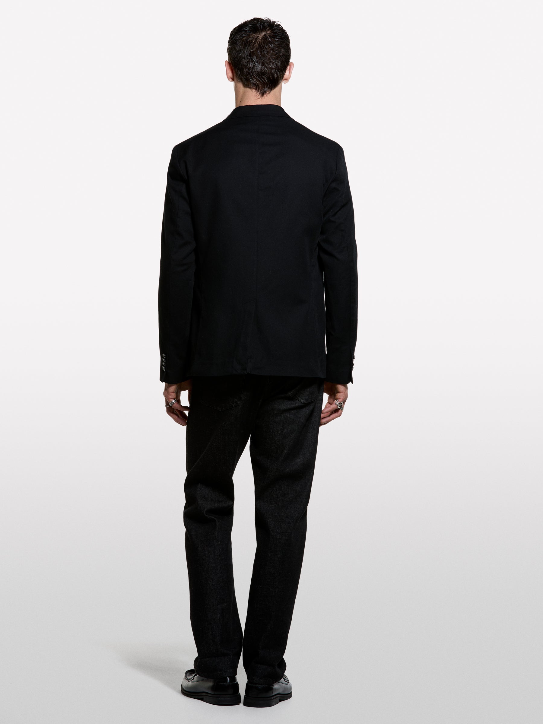 Blazer alfaiataria preto slim comfort fit - ucb_image_B