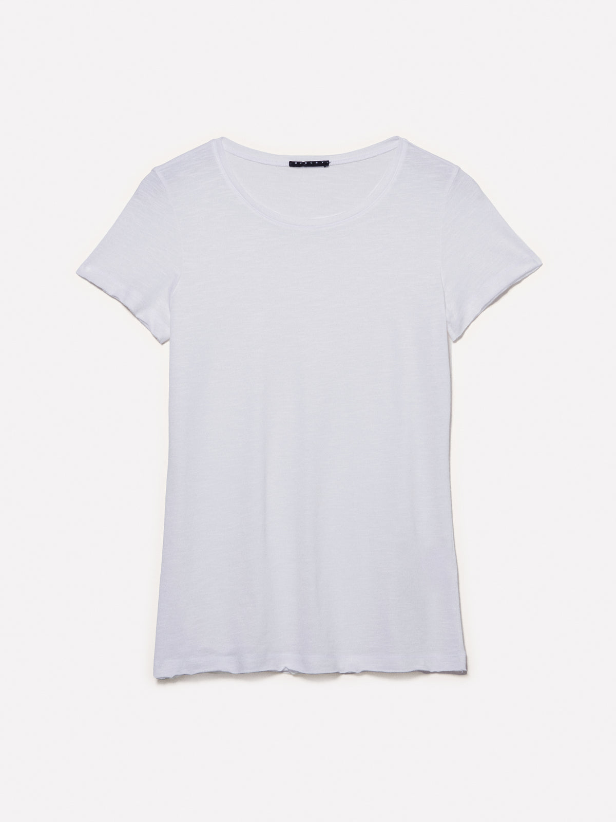 T-shirt branca com corte vivo - ucb_image_FS