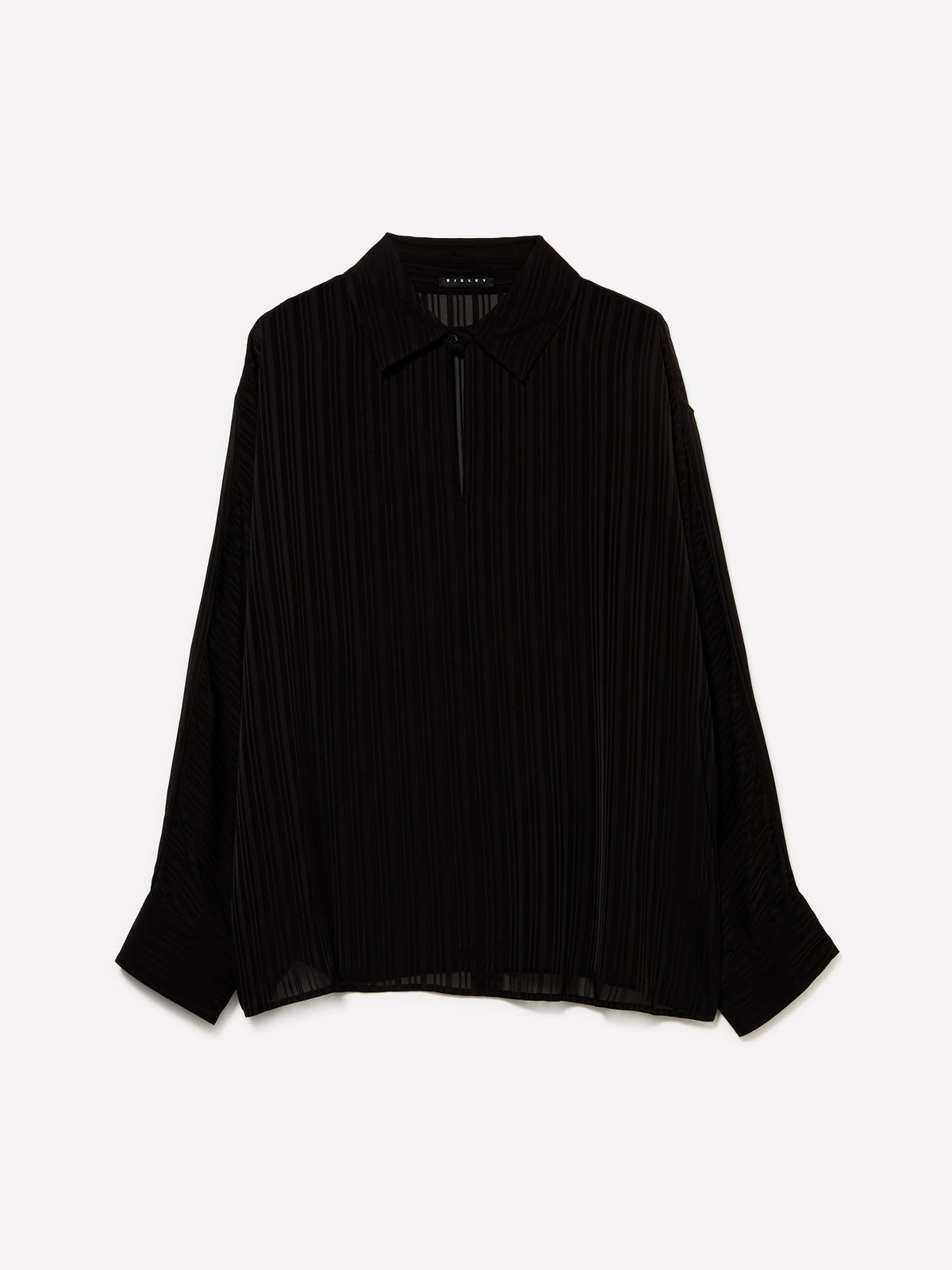 Camisa fechada em jacquard riscado - ucb_image_FS