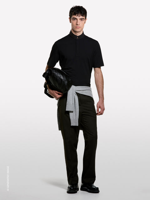 Polo preto com gola guru - ucb_image_F