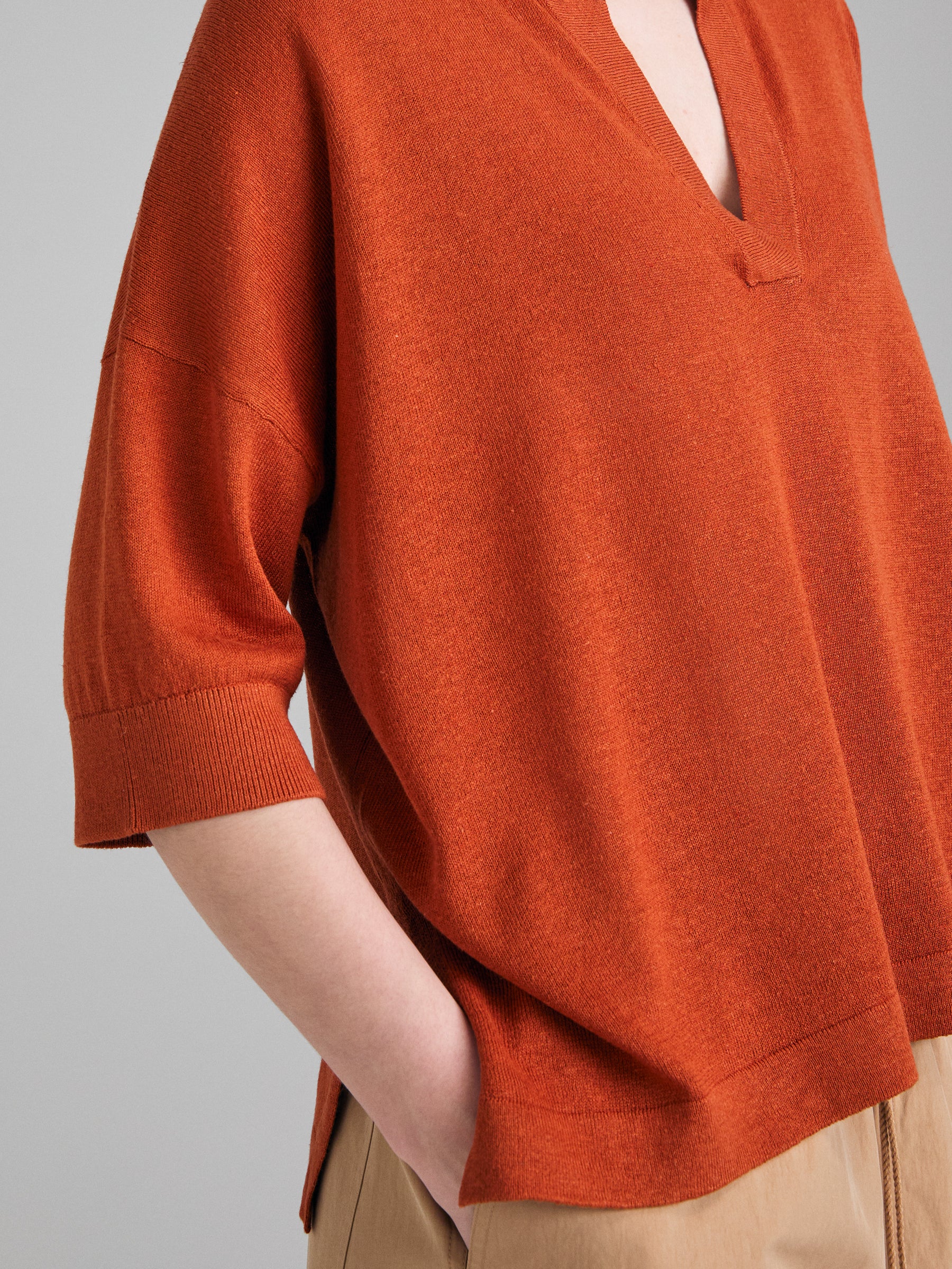 Camisola em mistura de linho - ucb_image_FY