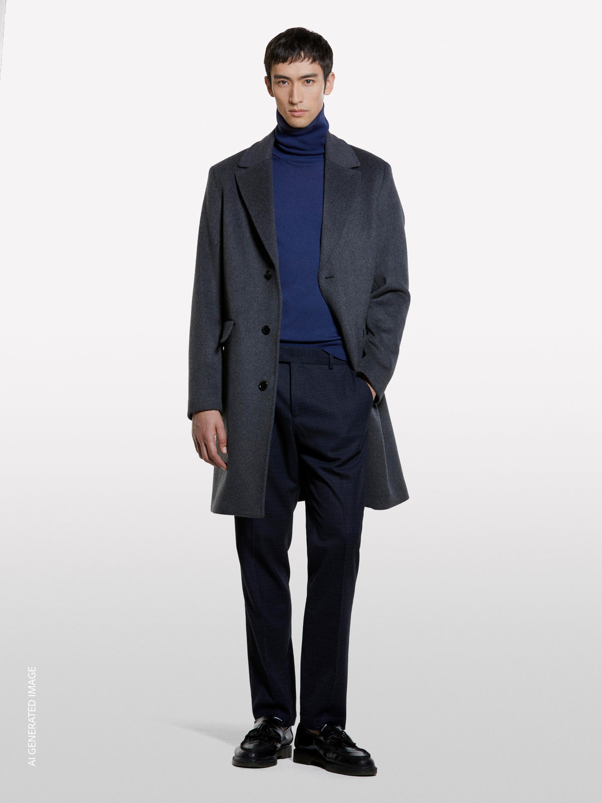 Chinos slim comfort fit azul-escuro - ucb_image_F
