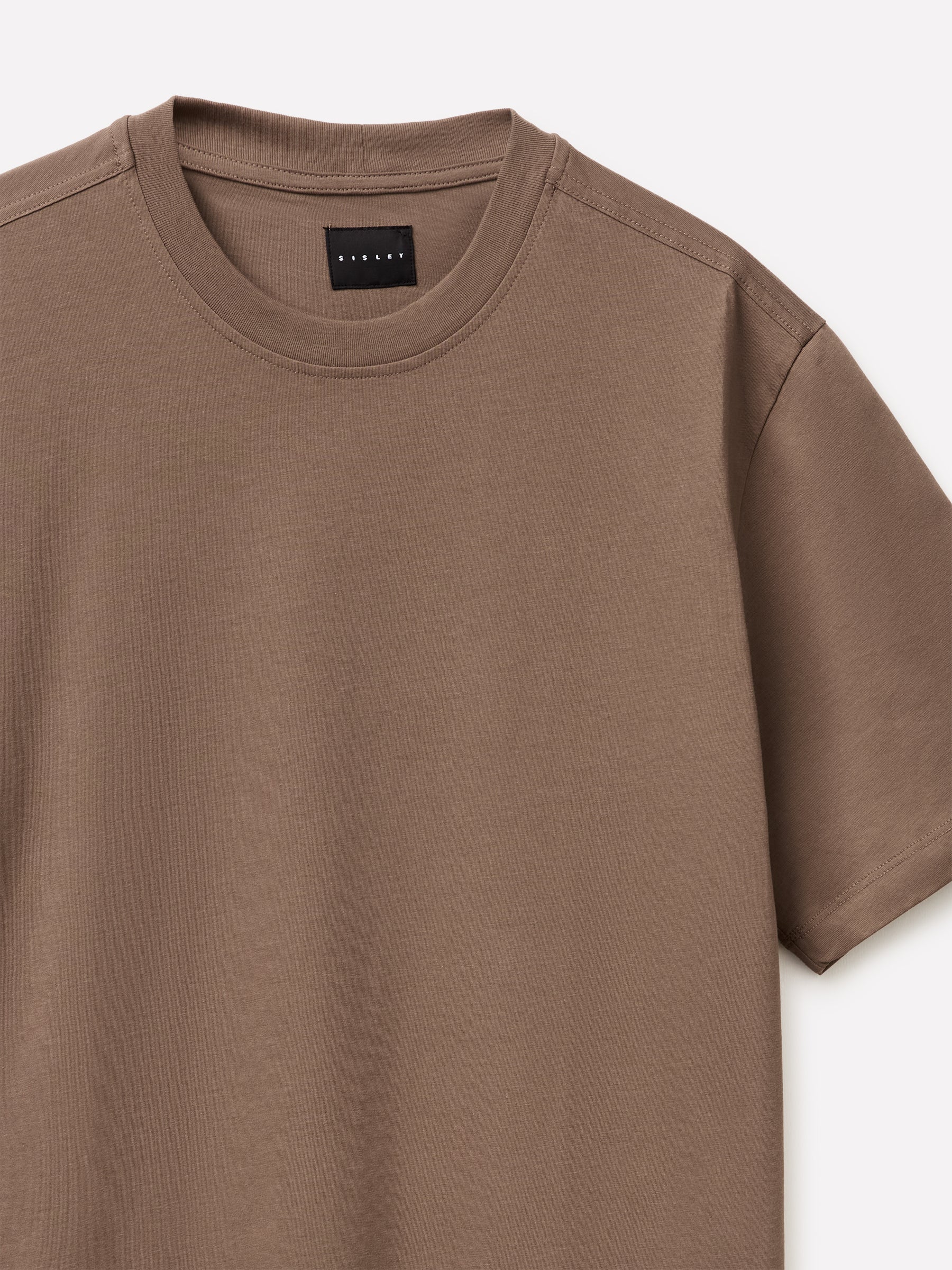 T-shirt de gola redonda regular fit - ucb_image_DS1