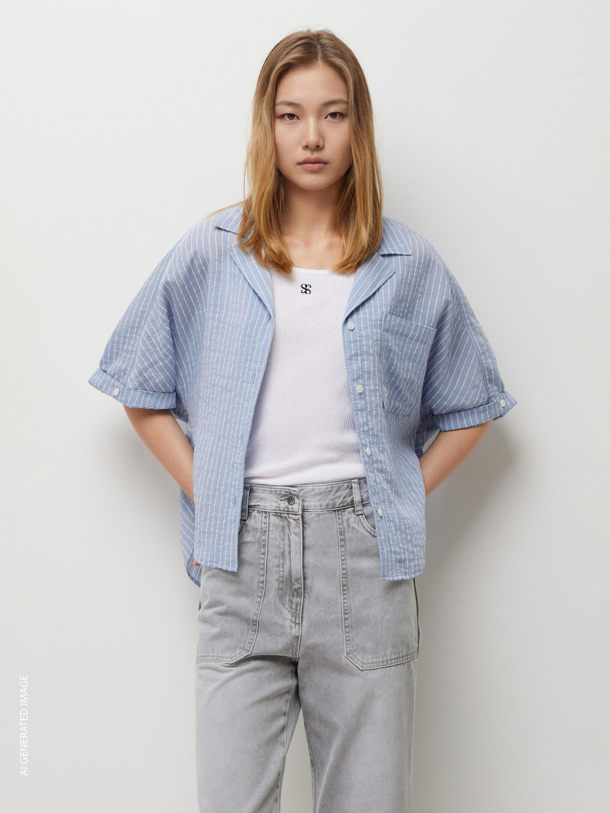 Camisa over às riscas - ucb_image_F