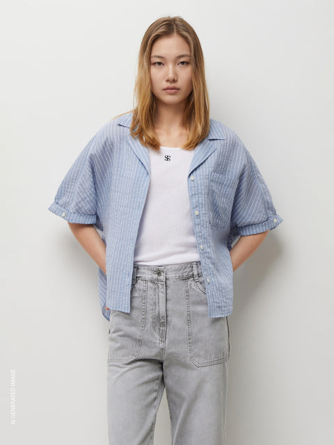 Camisa over às riscas - ucb_image_F