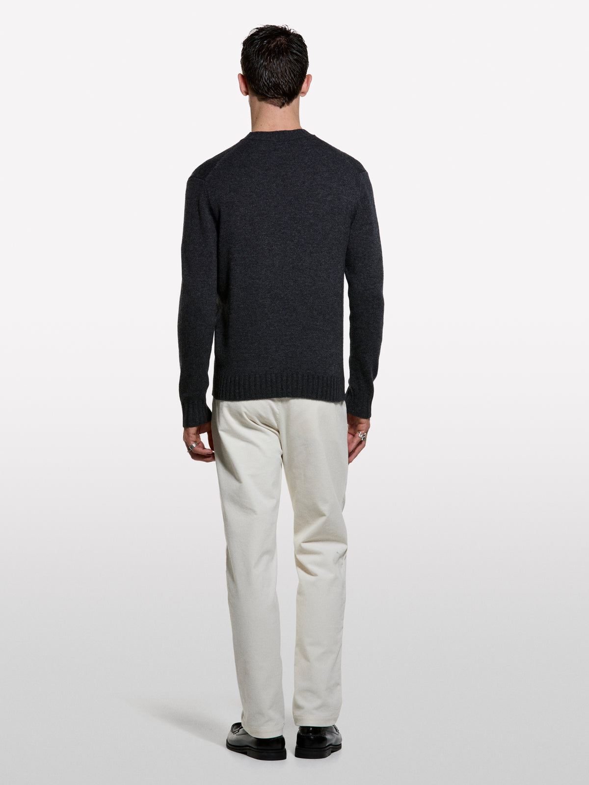 Maglia girocollo in misto lana - ucb_image_B