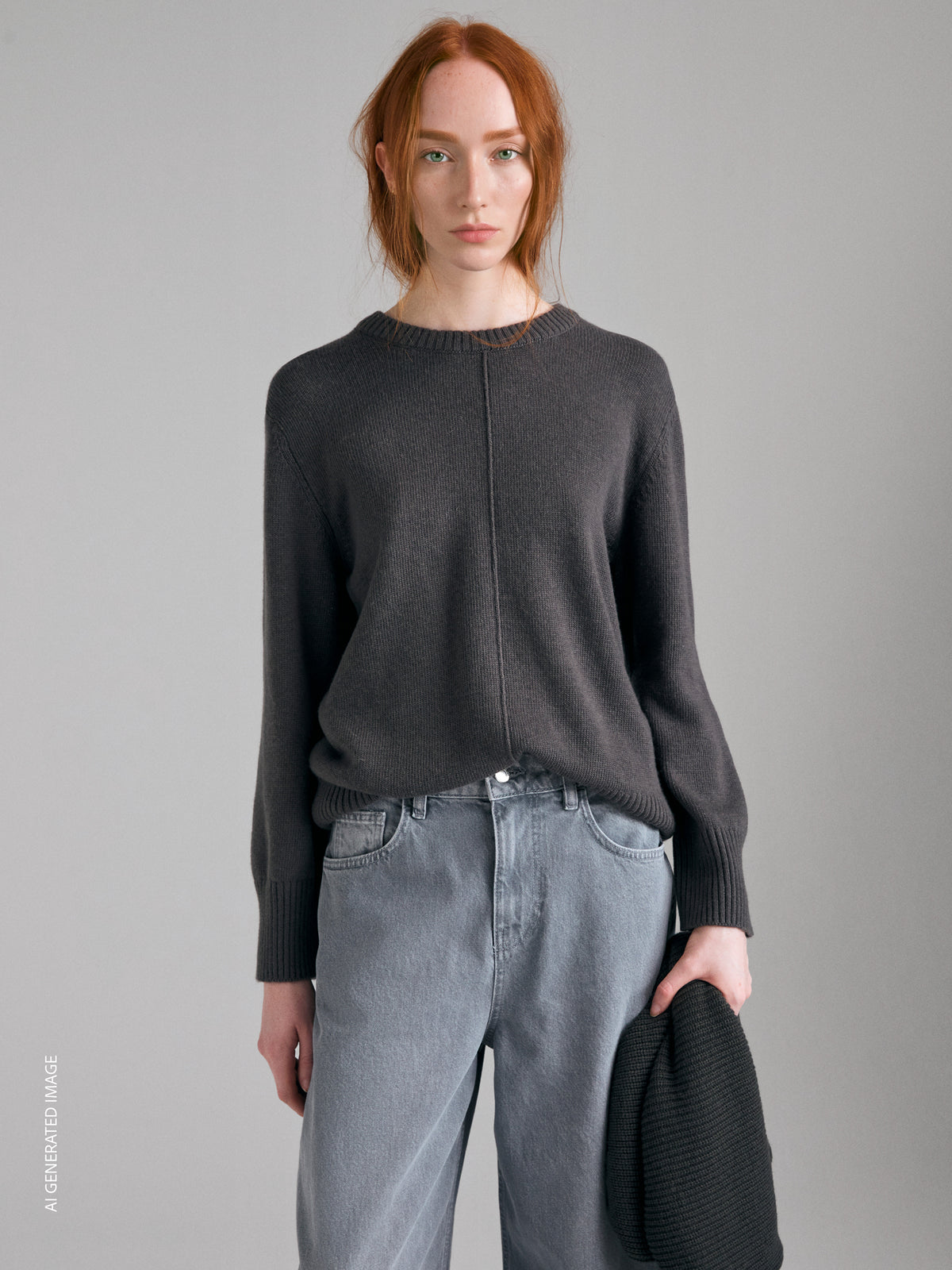 Maglia girocollo in misto lana - ucb_image_FY