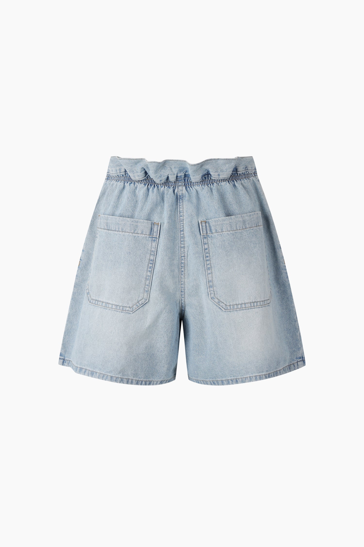Shorts de jeans com pinças - ucb_image_FS