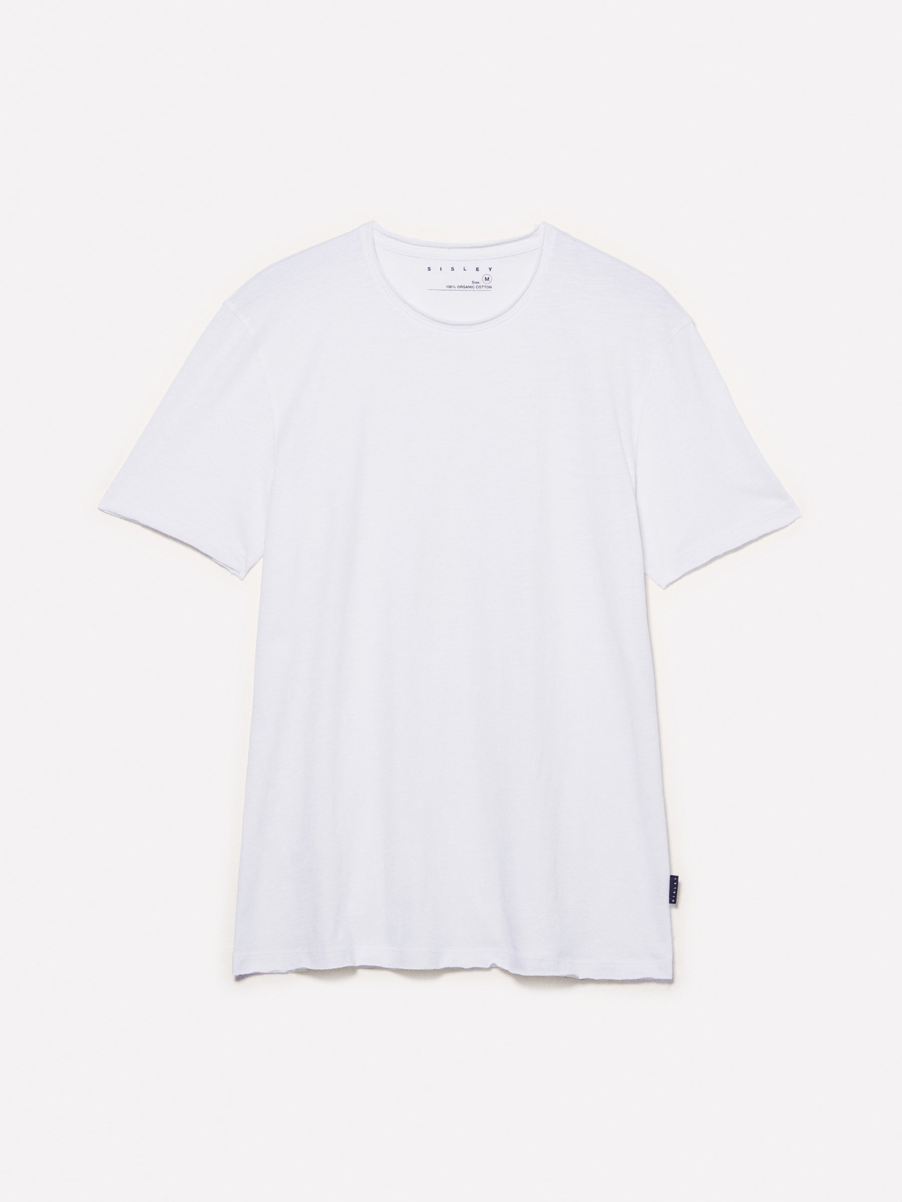 T-shirt branca com corte vivo - ucb_image_FS