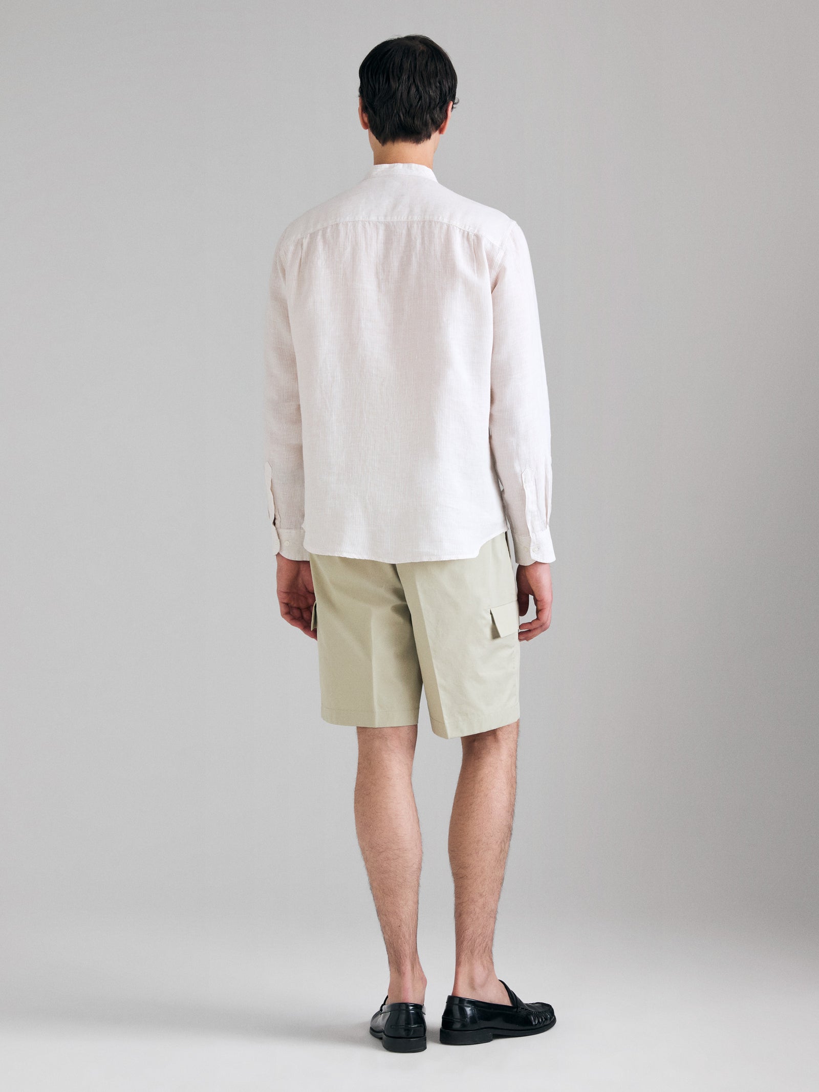 Camisa às riscas em puro linho - ucb_image_B