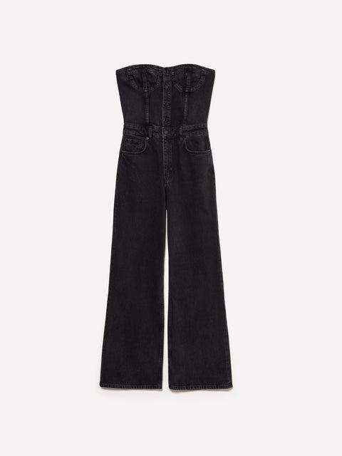 Macacão bustier de jeans preto - ucb_image_FS