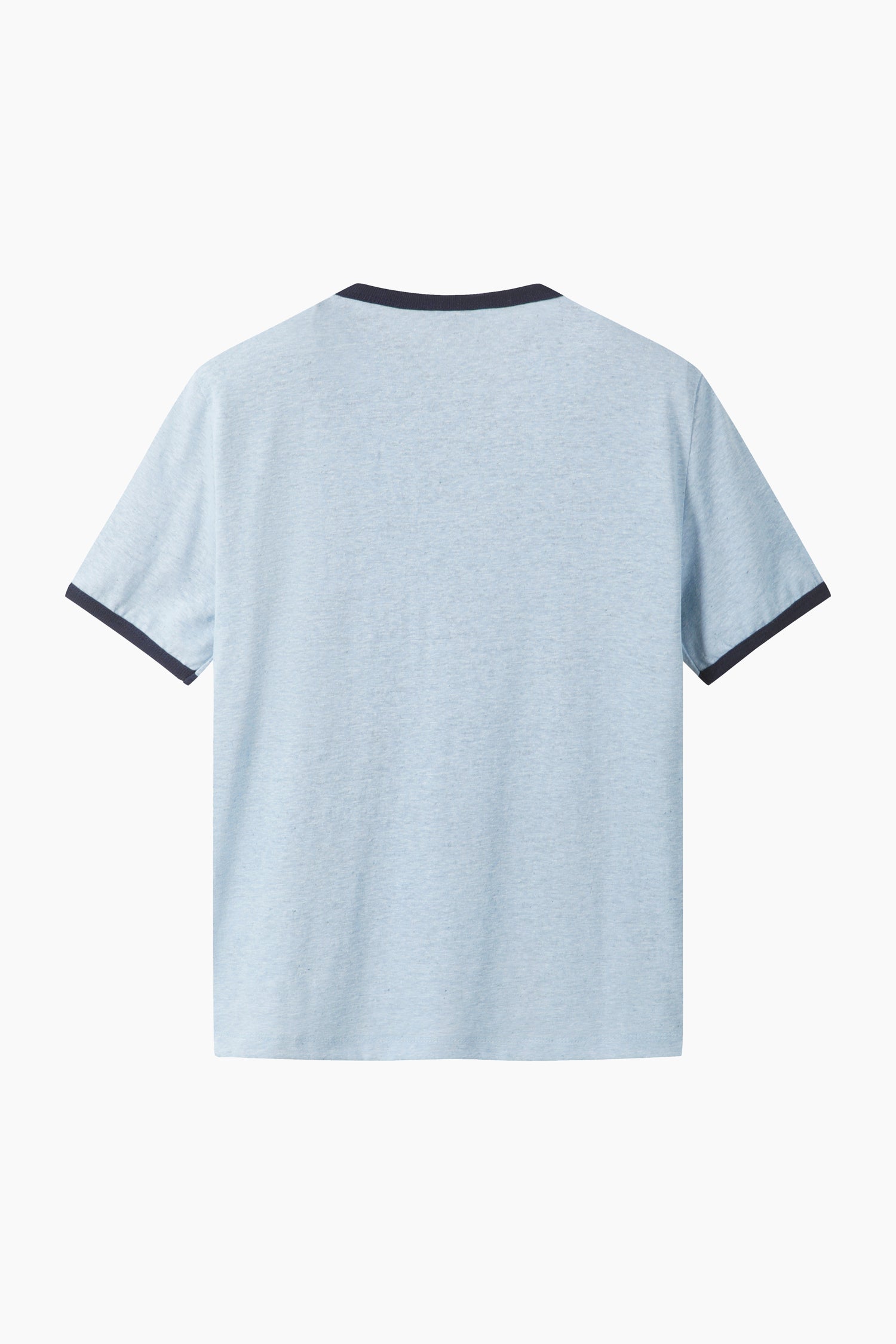 T-shirt com contraste em mistura de linho - ucb_image_FS