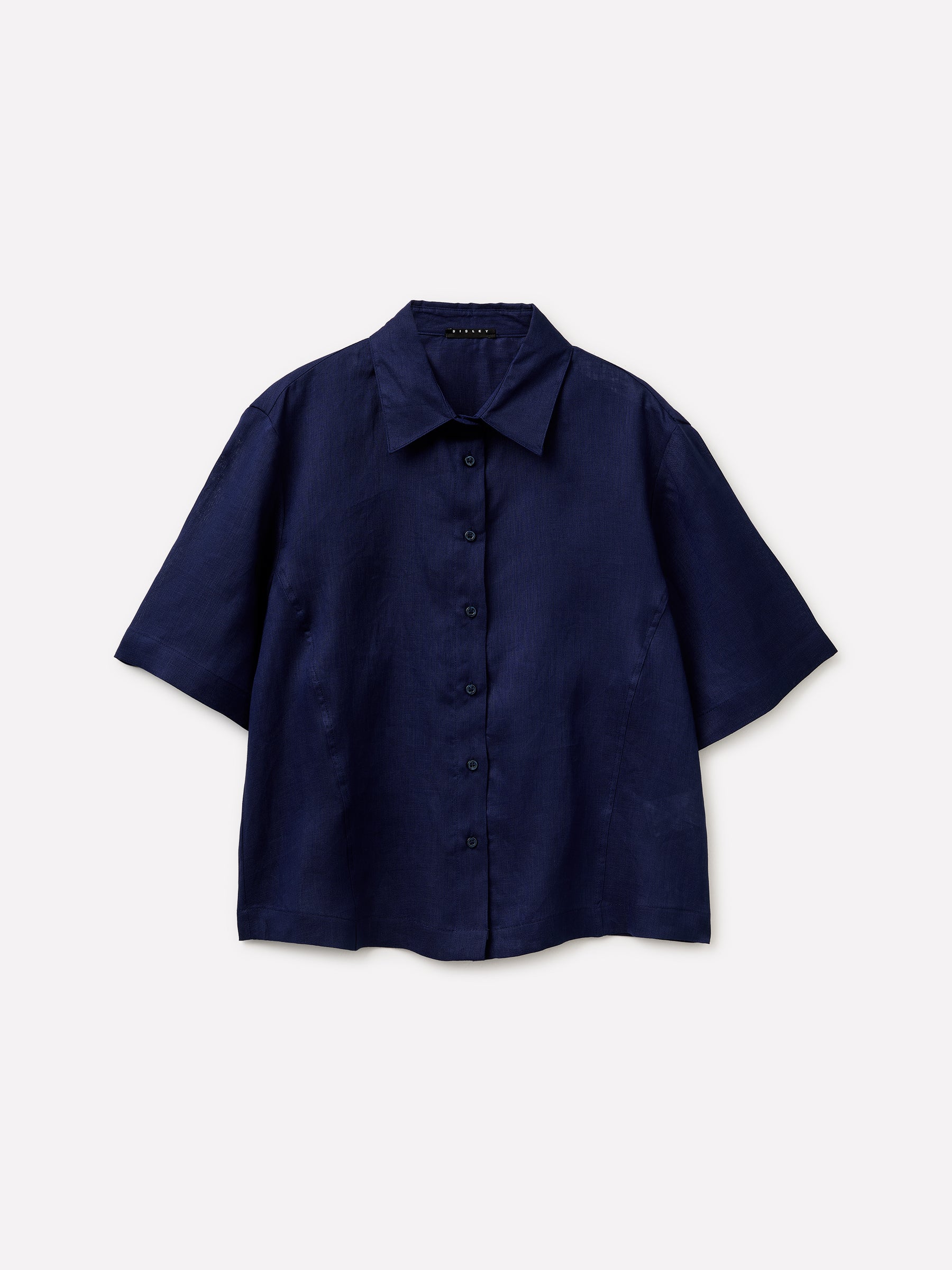 Camisa de manga curta 100% linho - ucb_image_FS