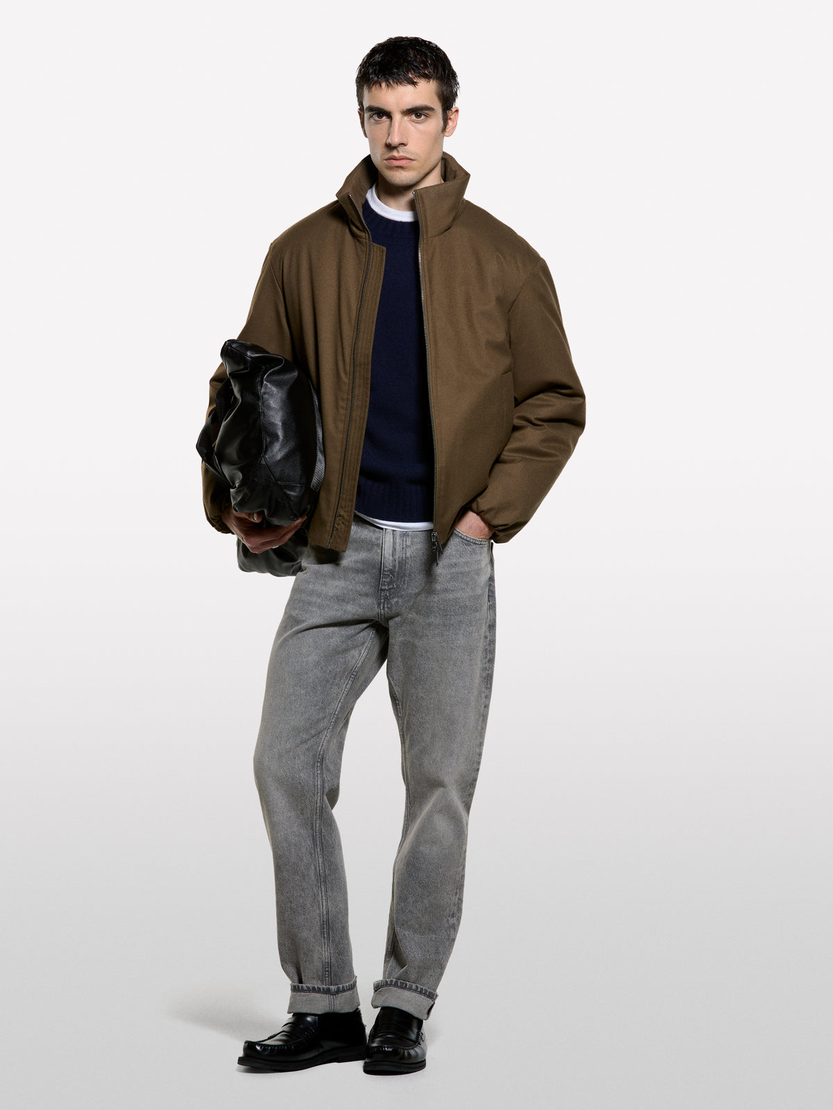 Maglia girocollo in misto lana - ucb_image_F