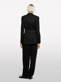 Blazer risca de giz com cinto - ucb_image_B