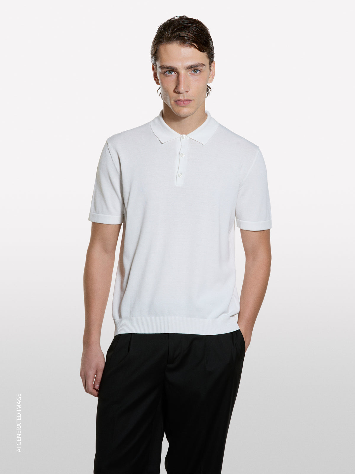 Polo de malha branco nata - ucb_image_FY