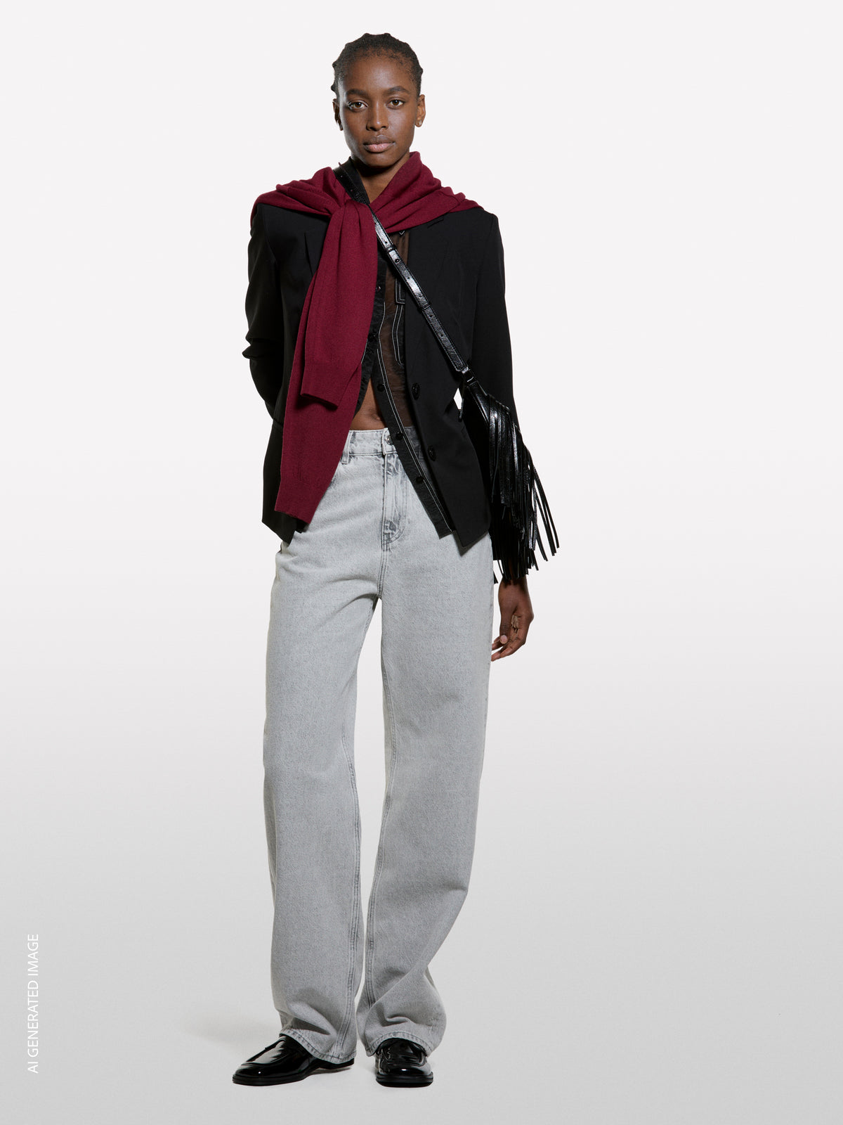 Blazer de corte justo - ucb_image_F