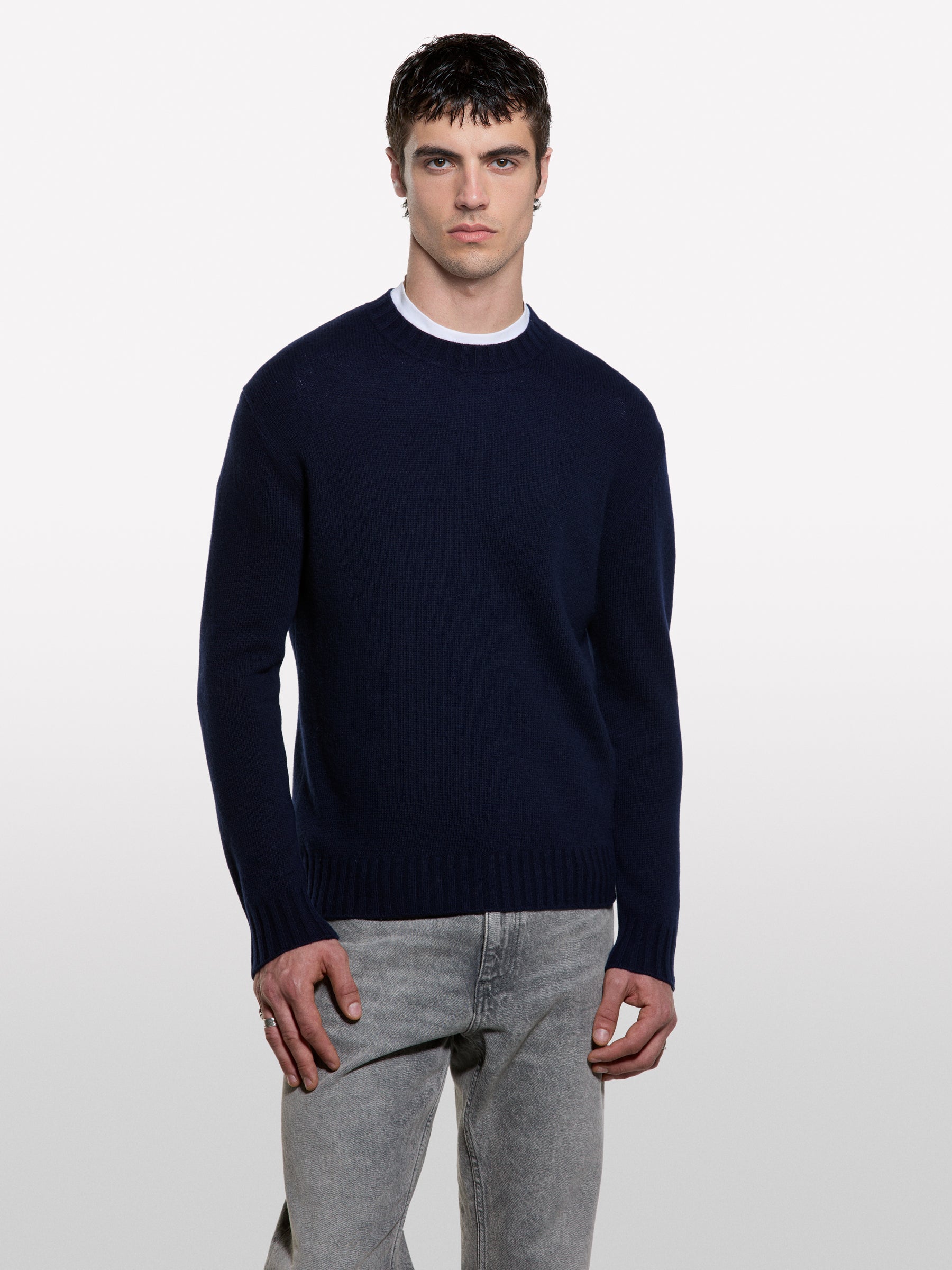 Maglia girocollo in misto lana - ucb_image_FY