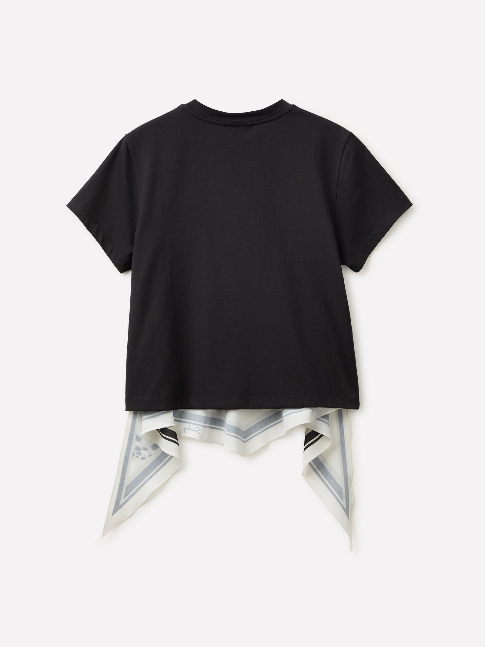 T-shirt com estampado de lenço - ucb_image_BS