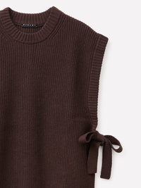 Gilet in maglia con lacci  - ucb_image_DS1