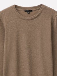 T-shirt slim fit em mistura de viscose, lã e seda - ucb_image_DS1