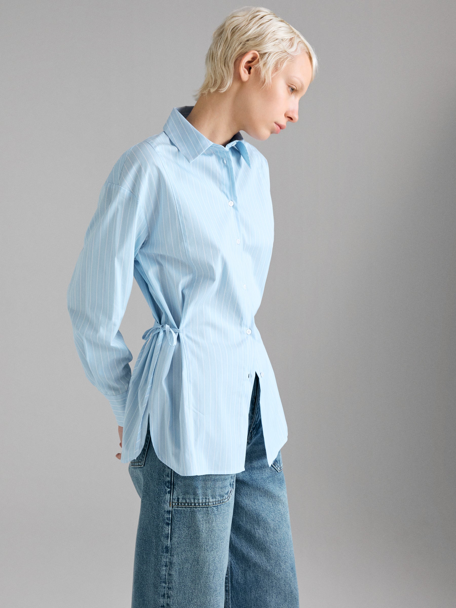 Camisa às riscas com atilhos - ucb_image_FY