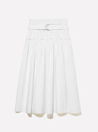 Saia evasé branca com cinto - ucb_image_FS