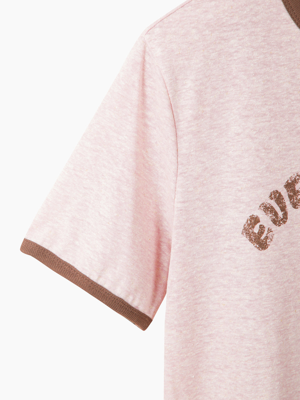 T-shirt com contraste em mistura de linho - ucb_image_DS1