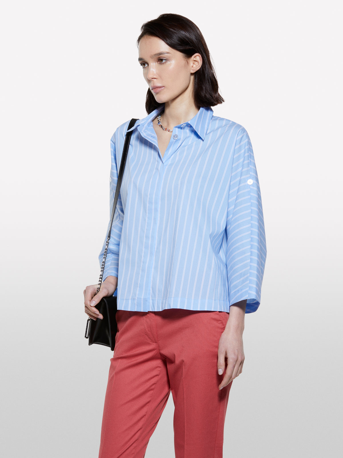 Light blue striped shirt