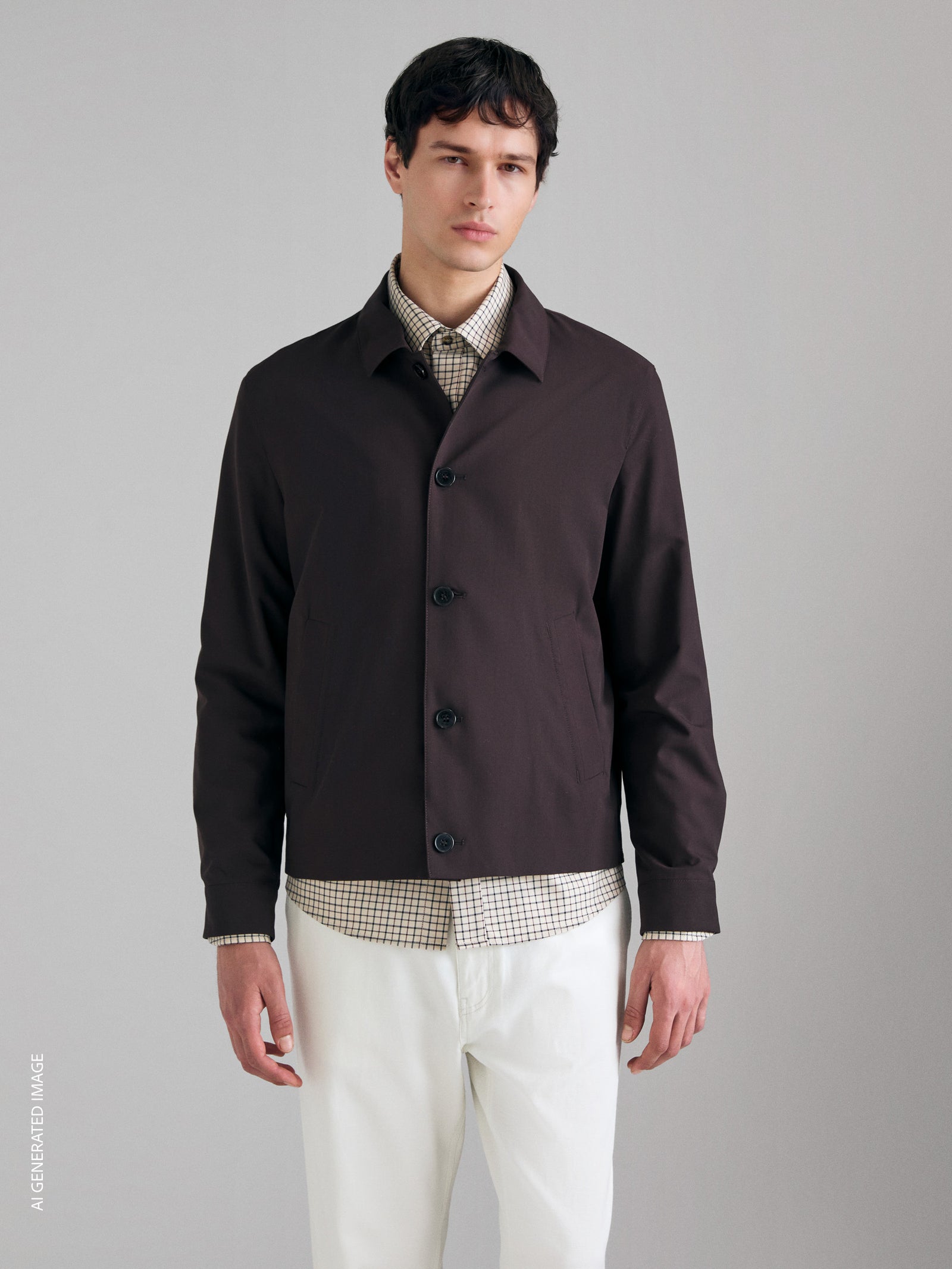 Regular fit shirt-jacket