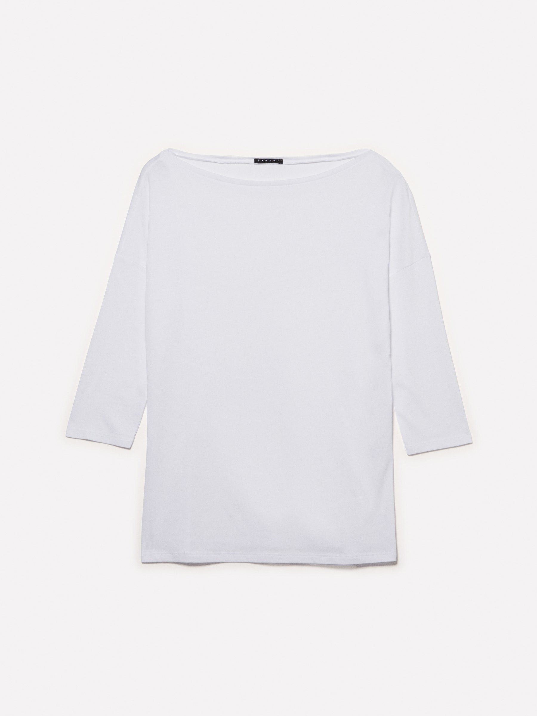 T-shirt com decote à barco - ucb_image_FS