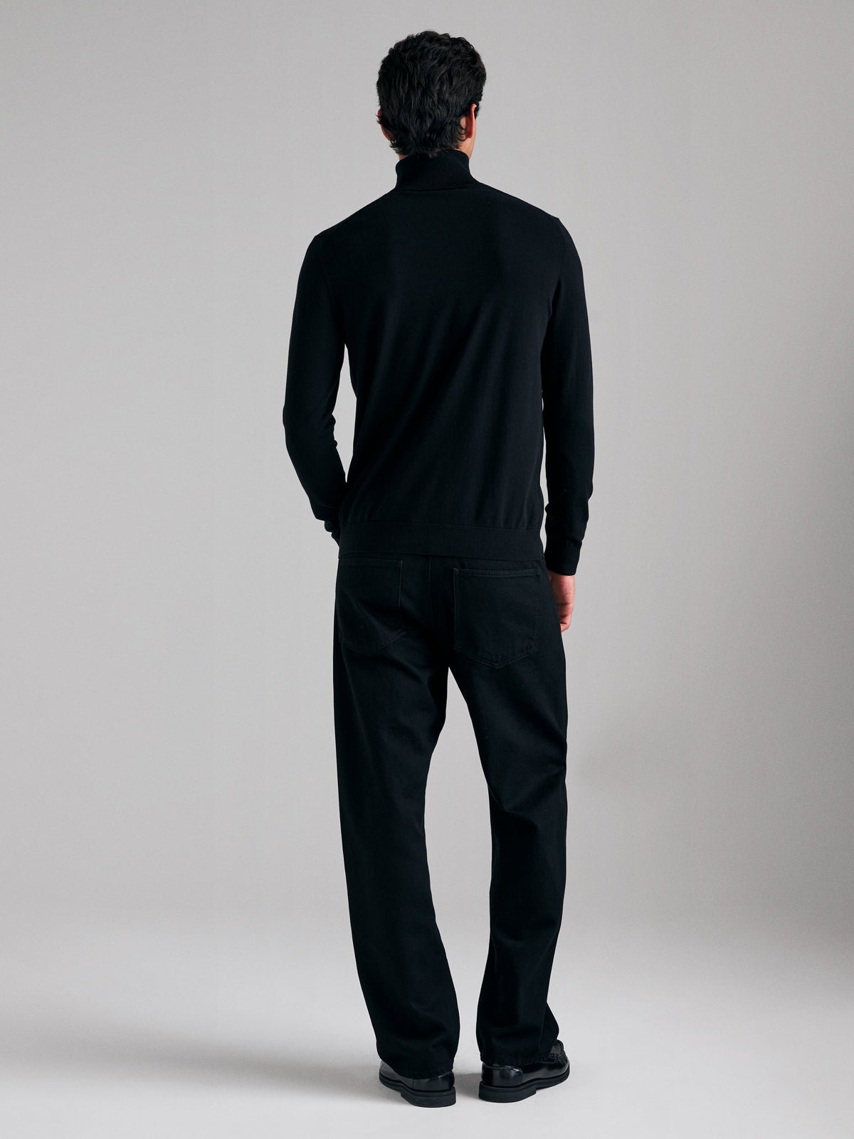 Camisola de gola alta regular fit - ucb_image_B