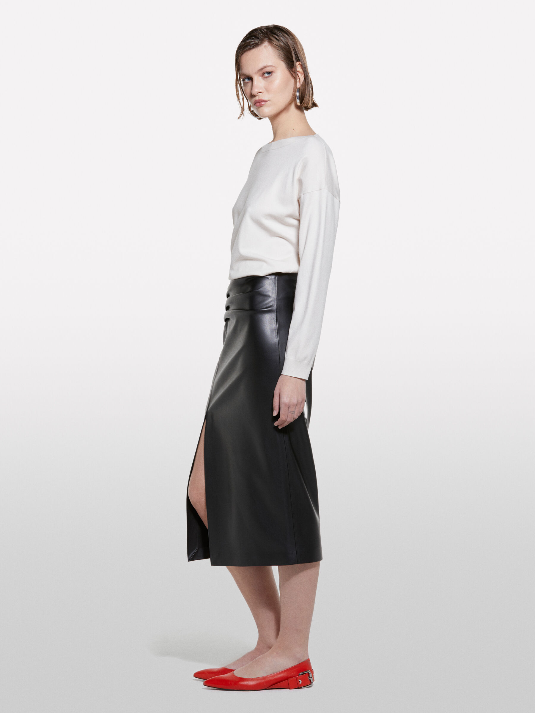 BOAT-NECK SWEAT.L/S Γυναικεία image number null