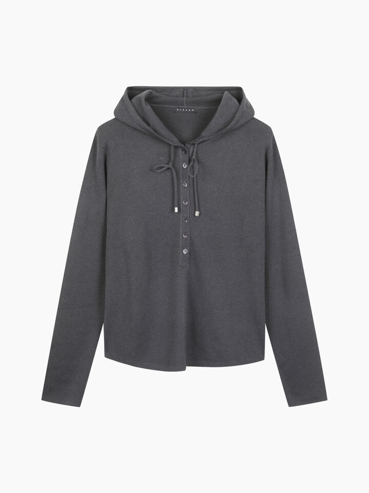 SWEATER W/HOOD Γυναικεία