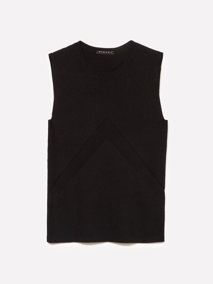 SLEEVELESS SWEATER &Gamma;&upsilon;&nu;&alpha;&iota;&kappa;&epsilon;ί&alpha;