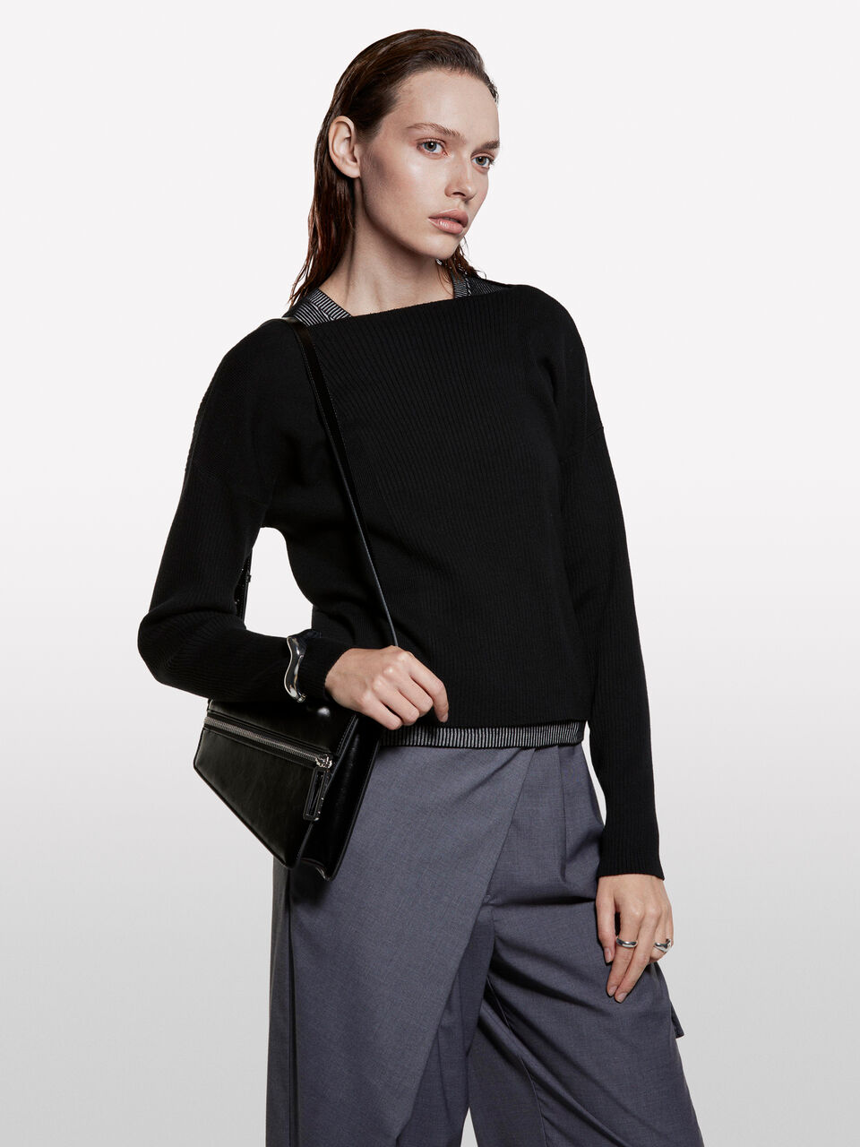 BOAT-NECK SWEAT.L/S Γυναικεία image number null