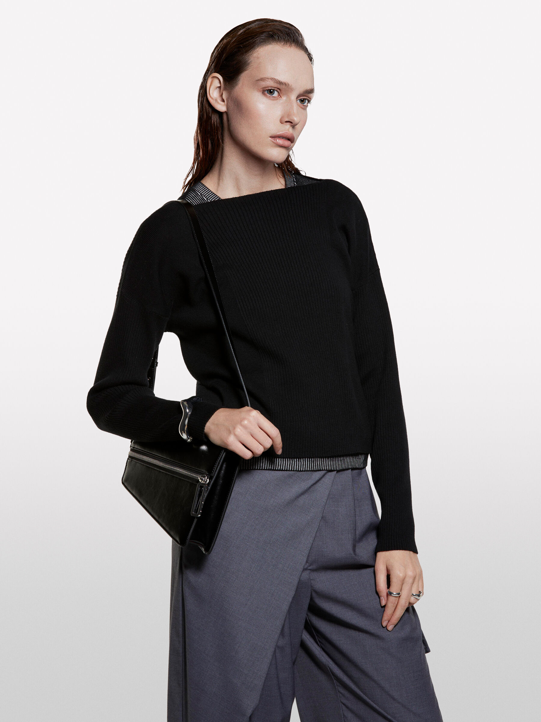 BOAT-NECK SWEAT.L/S Γυναικεία image number null