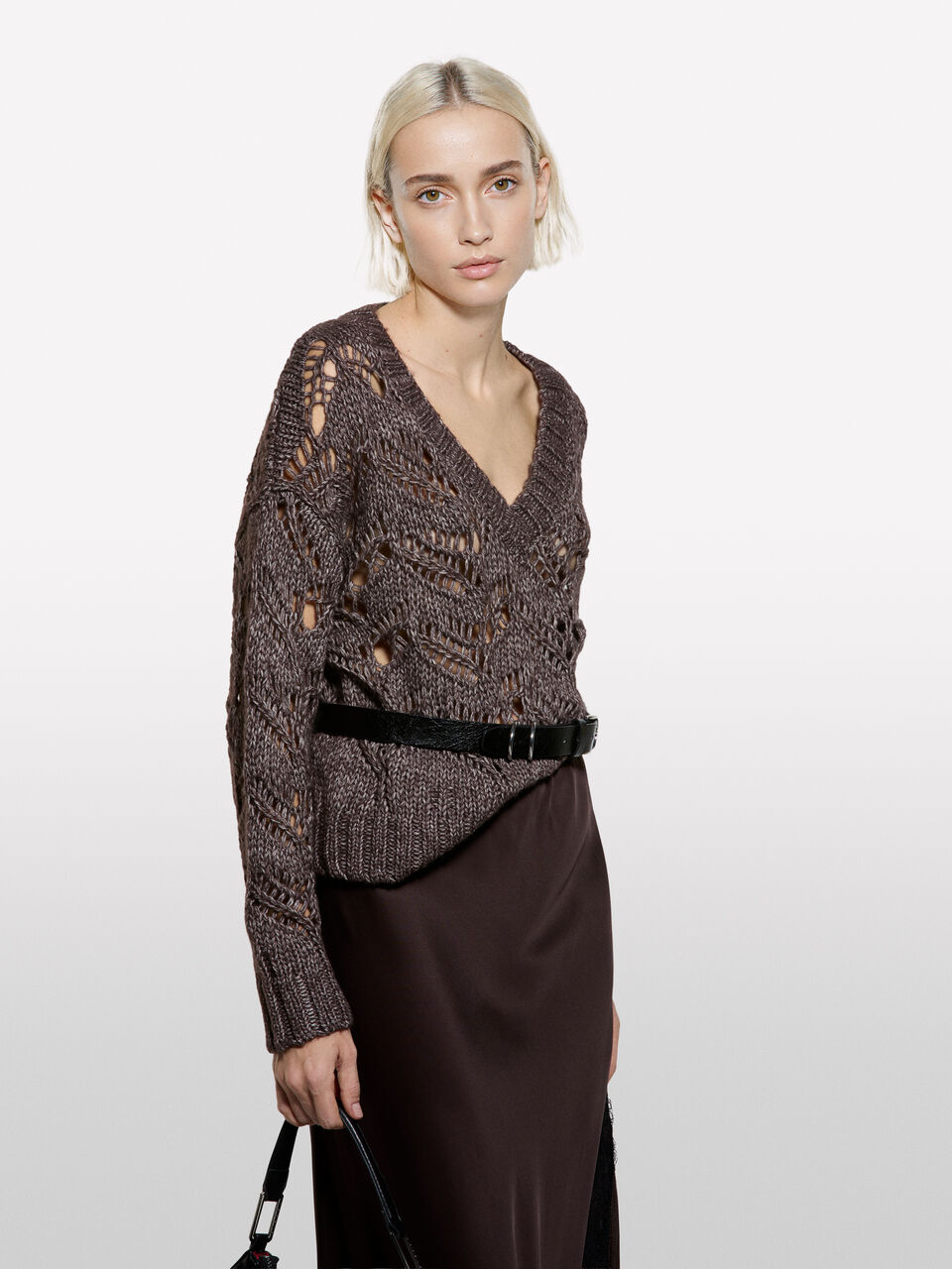 V NECK SWEATER L/S &Gamma;&upsilon;&nu;&alpha;&iota;&kappa;&epsilon;ί&alpha; image number null