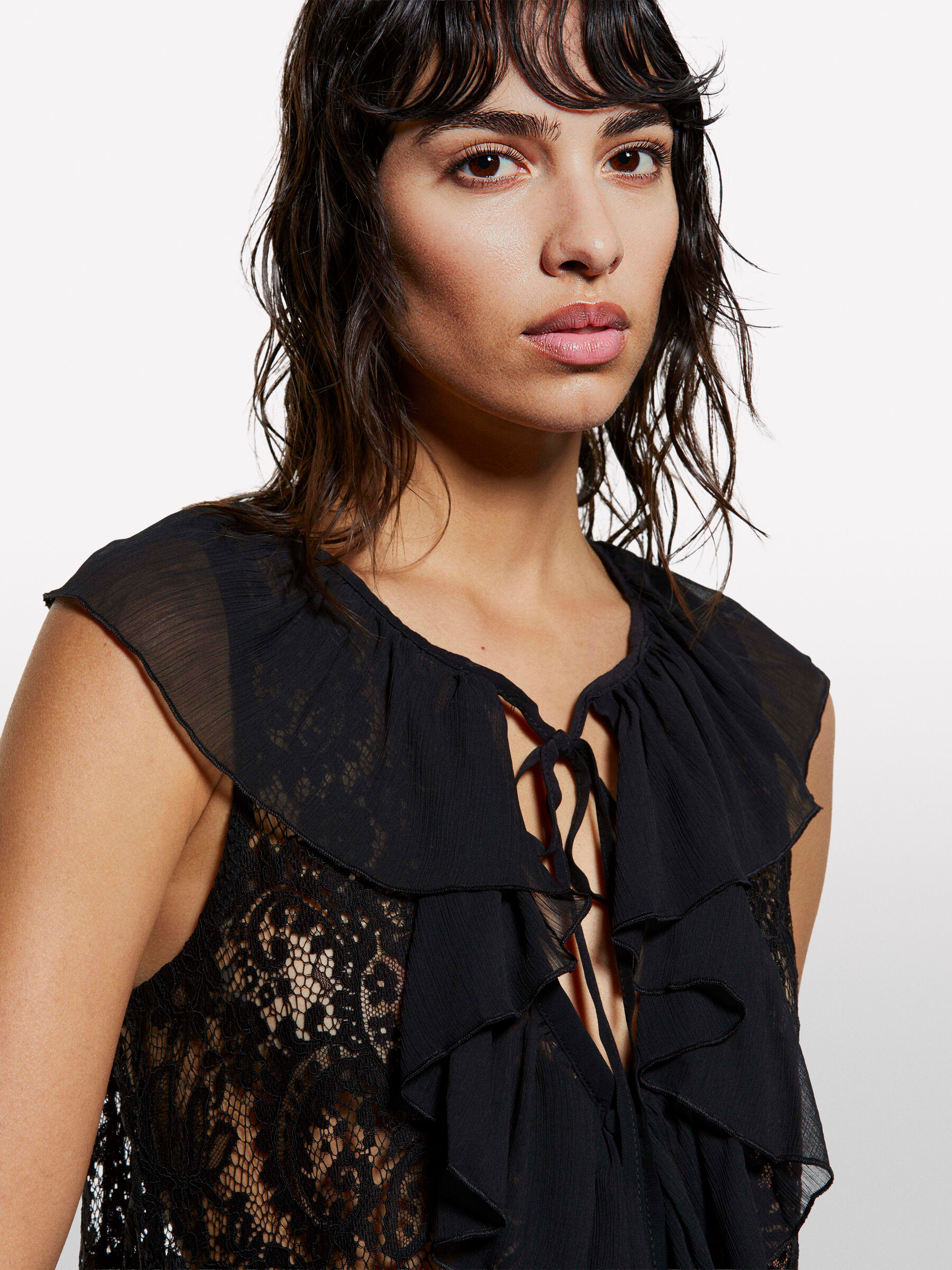 SLEEVELESS SHIRT Γυναικεία image number null