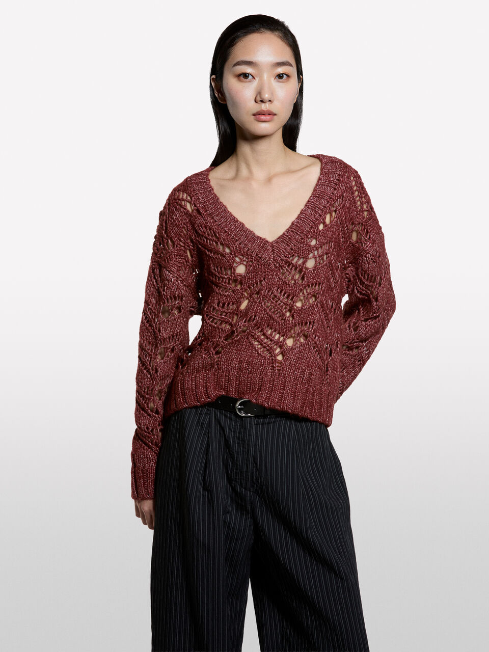 V NECK SWEATER L/S &Gamma;&upsilon;&nu;&alpha;&iota;&kappa;&epsilon;ί&alpha; image number null