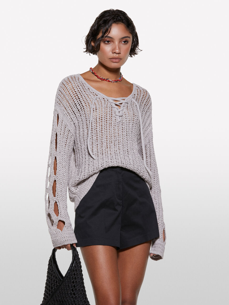 V NECK SWEATER L/S &Gamma;&upsilon;&nu;&alpha;&iota;&kappa;&epsilon;ί&alpha; image number null