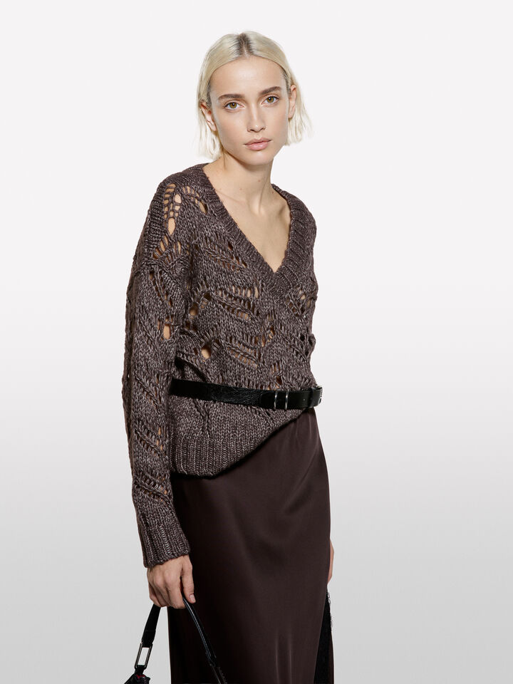 V NECK SWEATER L/S &Gamma;&upsilon;&nu;&alpha;&iota;&kappa;&epsilon;ί&alpha;