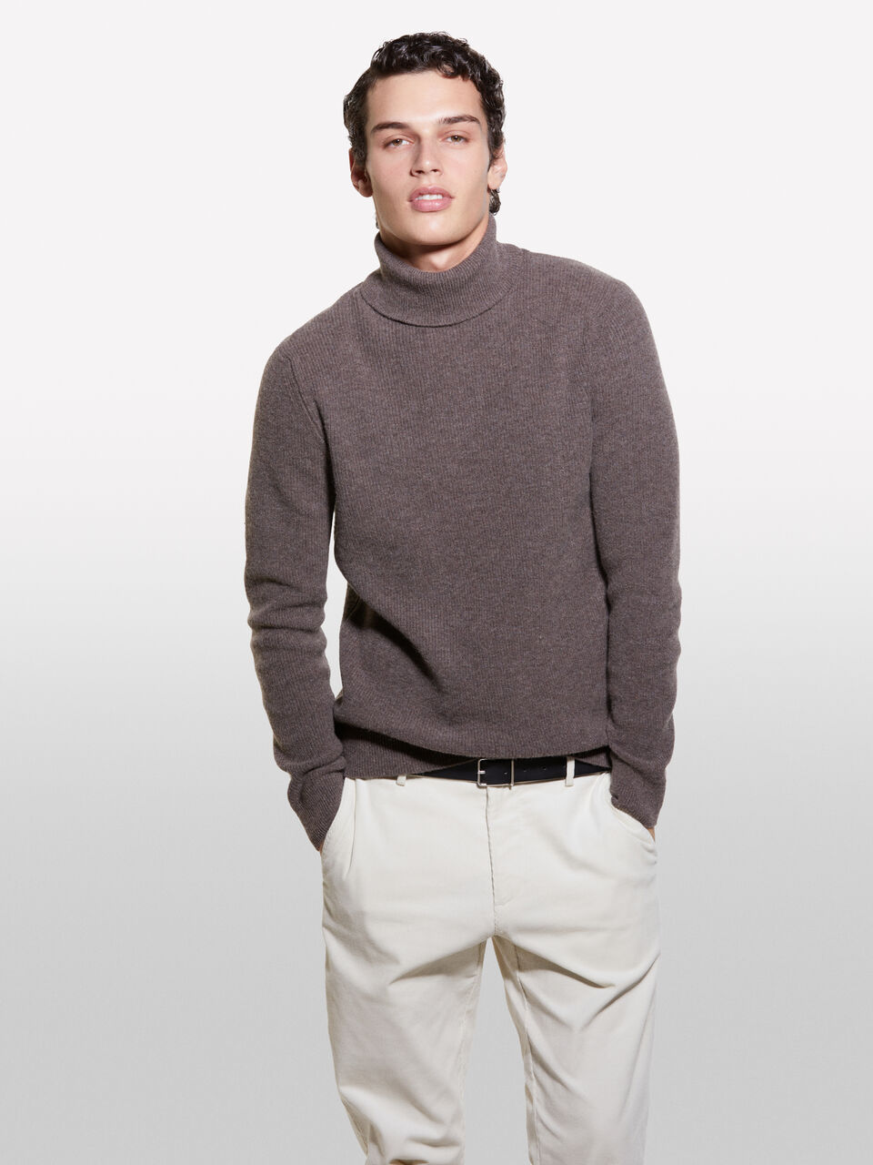 TURTLE NECK SWEATER Ανδρικά image number null