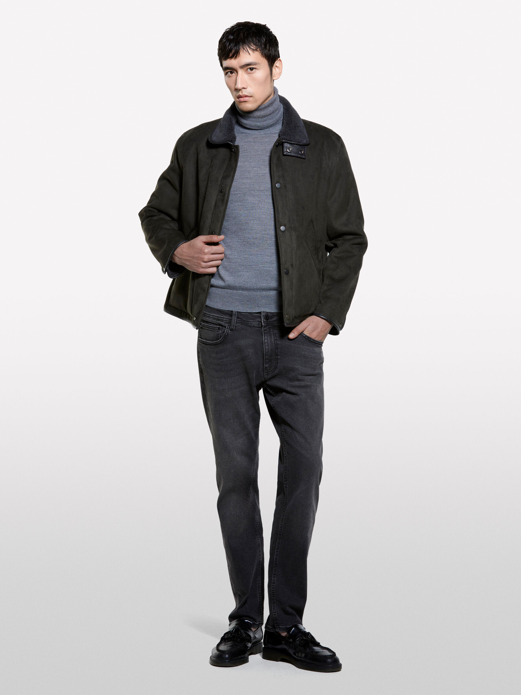 TURTLE NECK SWEATER Ανδρικά image number null