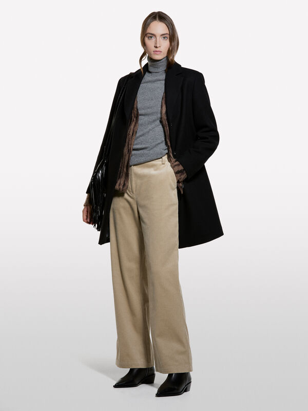 Μπλούζα ζιβάγκο γκρι σκούρο μελάνζ - μπλούζες ζιβάγκο γυναικείες | Sisley