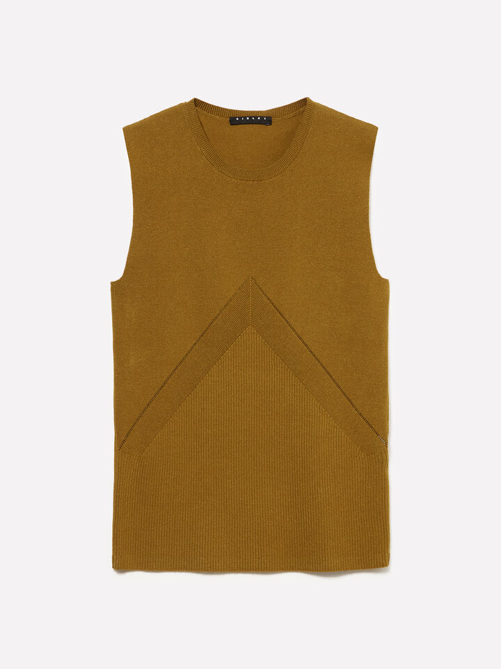 SLEEVELESS SWEATER &Gamma;&upsilon;&nu;&alpha;&iota;&kappa;&epsilon;ί&alpha;