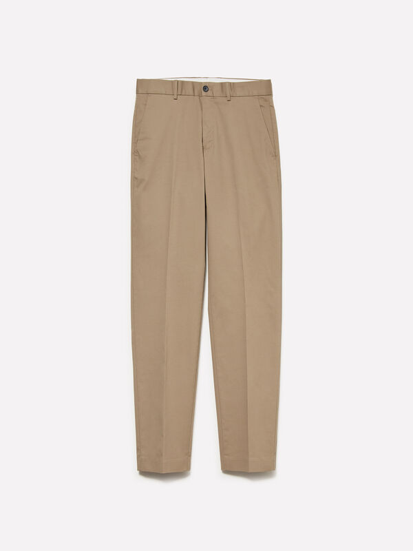 Παντελόνι slim comfort fit dove gray - παντελόνια slim ανδρικά | Sisley