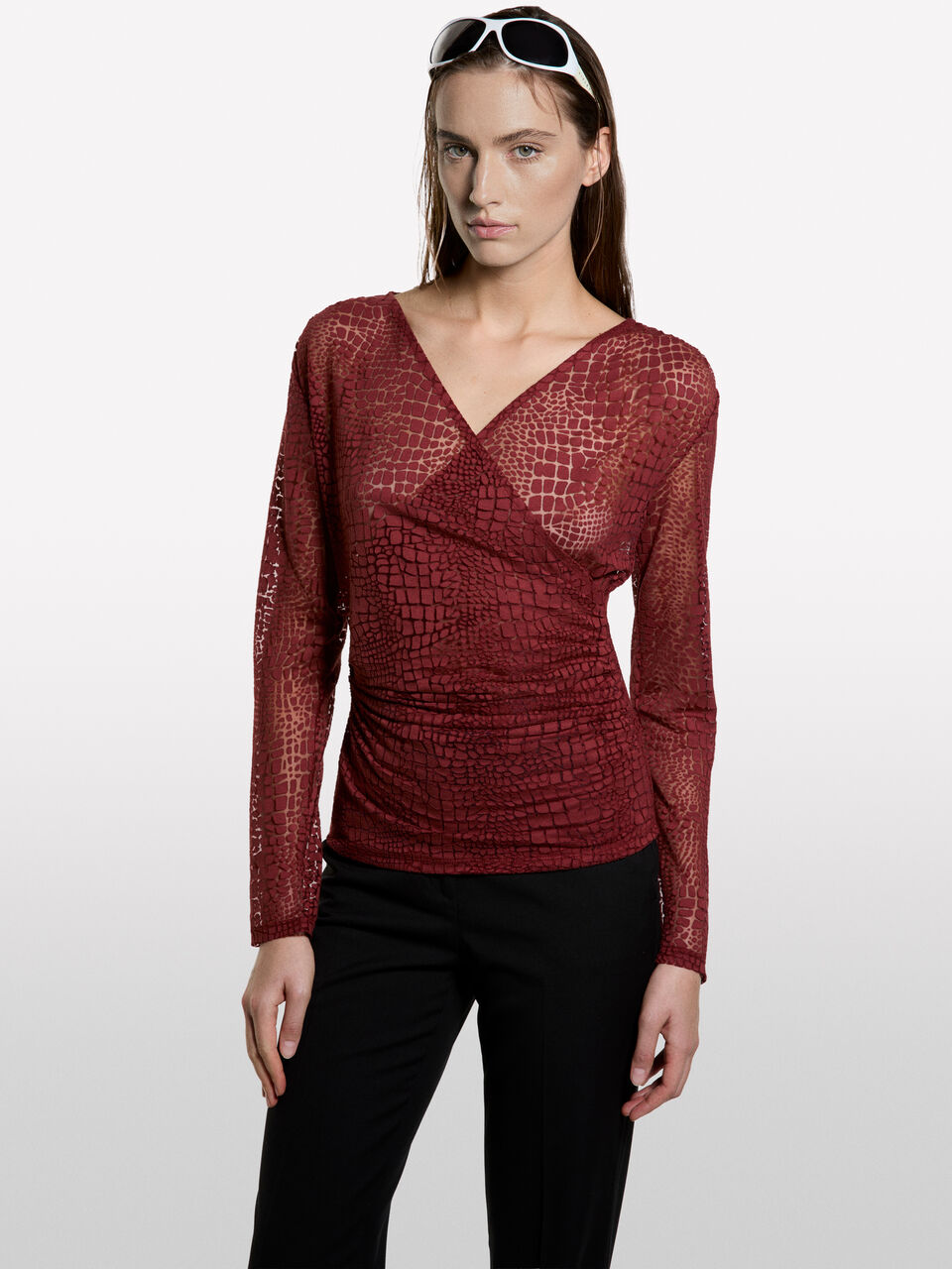 V NECK SWEATER L/S Γυναικεία image number null